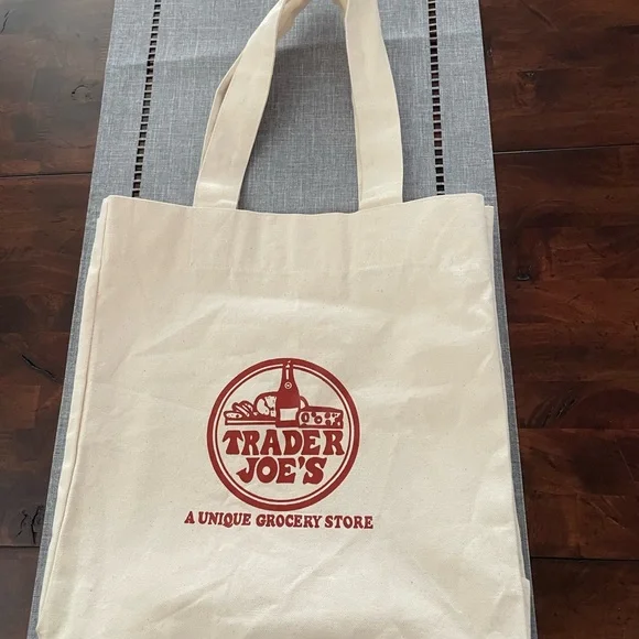 Trader Joe's Canvas Tote Bag - Picture 3 of 7